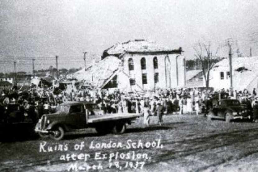  The New London School after the March 18, 1937 explosion. 
