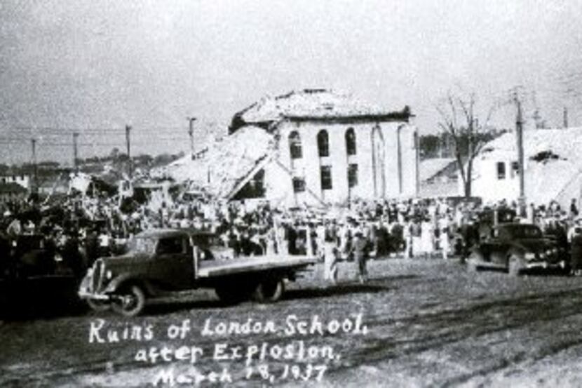  The New London School after the March 18, 1937 explosion. 