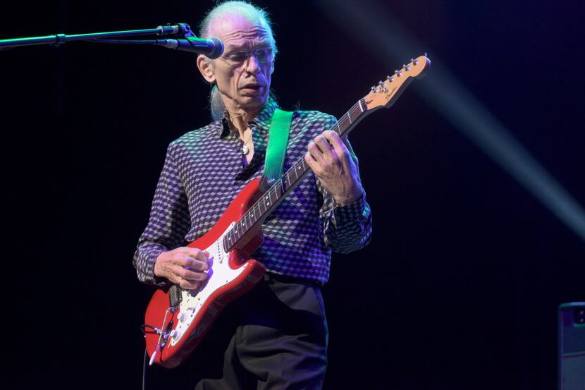 Guitarist Steve Howe and the other members of Yes perform at the Verizon Theatre in Grand...