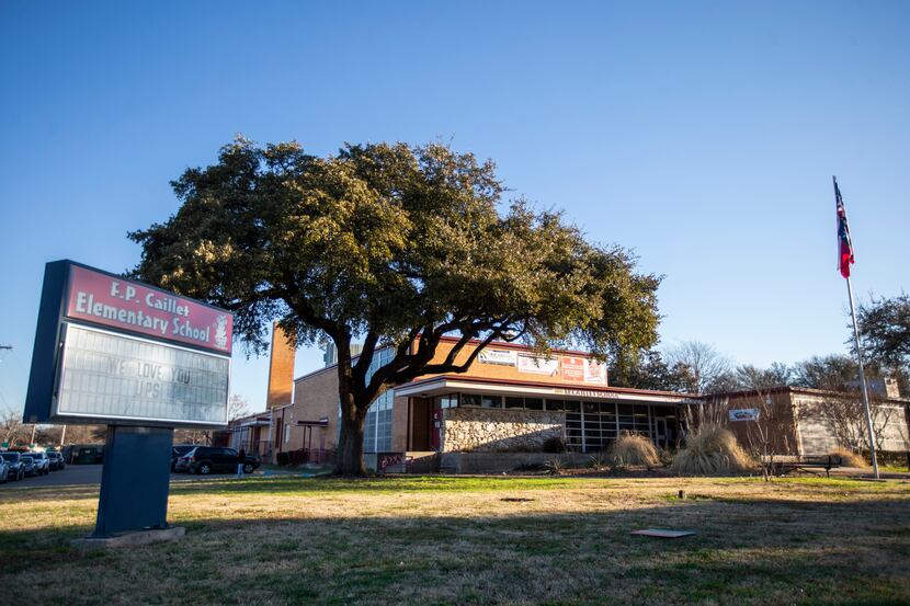 Caillet Elementary was one of 14 Dallas County campuses that had to halt in-person learning...