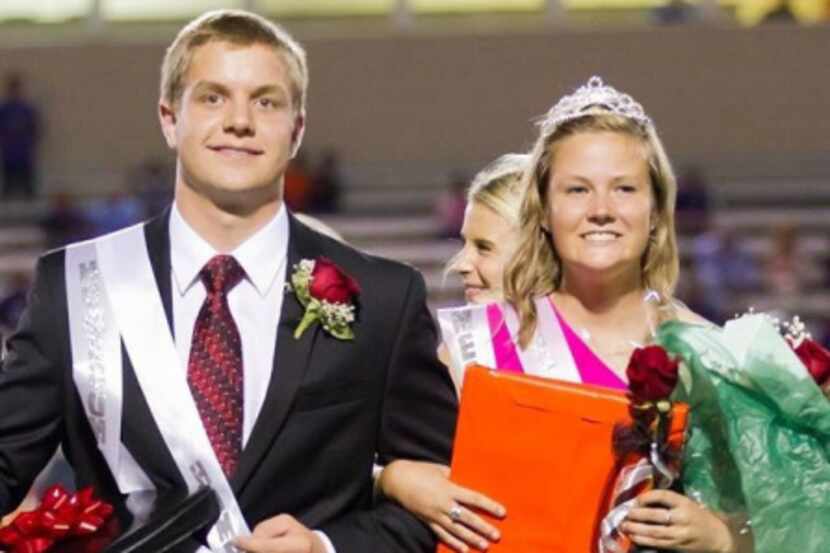 Taylor Helland was crowned homecoming queen at Arlington Martin. Now she’s teamed up with...