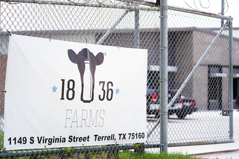 A former Fujifilm processing plant has been turned into the 1836 Farms creamery in Terrell.