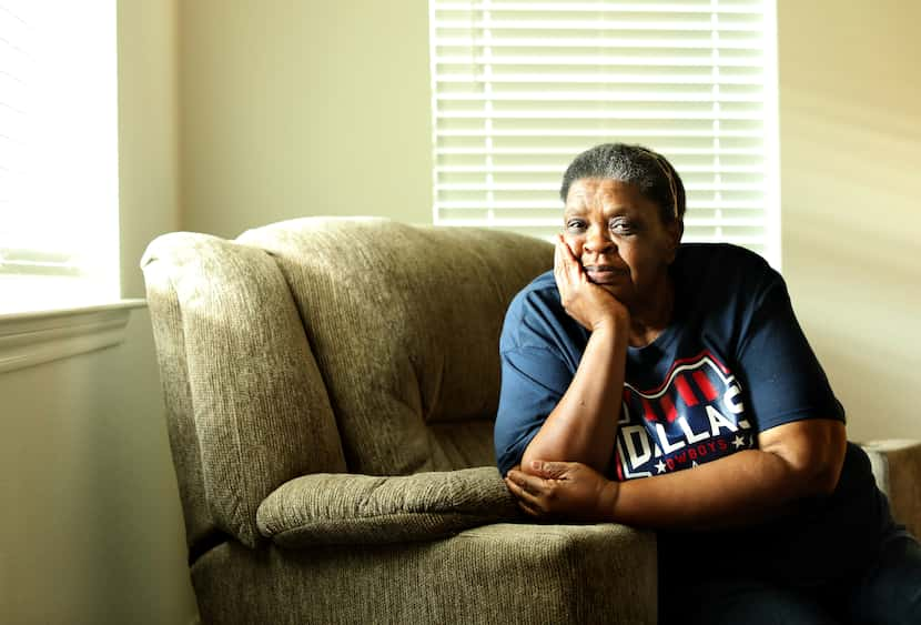 Tammy McKinney posed for a photograph at her home in McKinney on Sept. 15. (Jason...