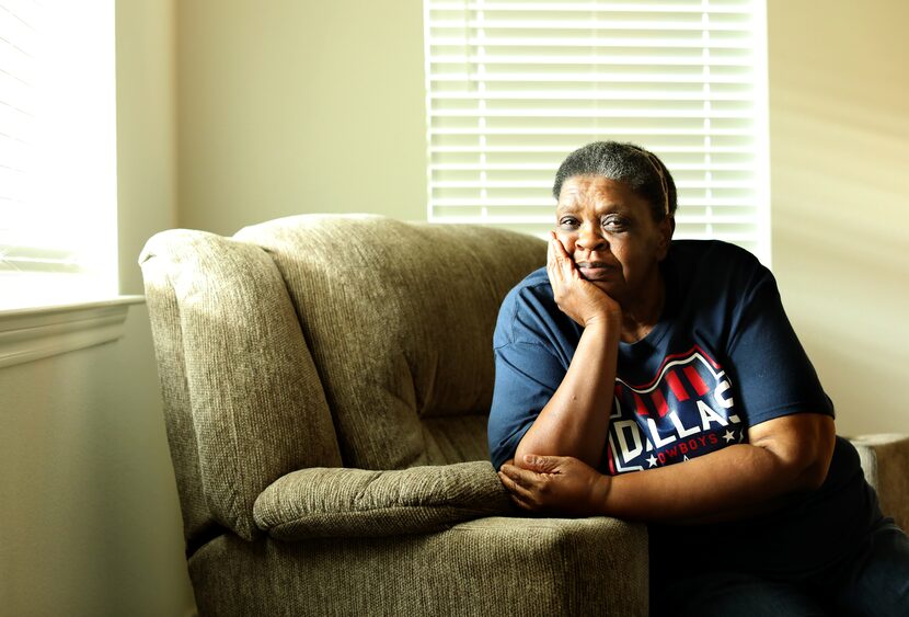 Tammy McKinney posed for a photograph at her home in McKinney on Sept. 15. (Jason...