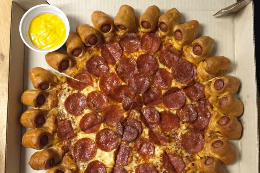 The Hot Dog Pizza lives.