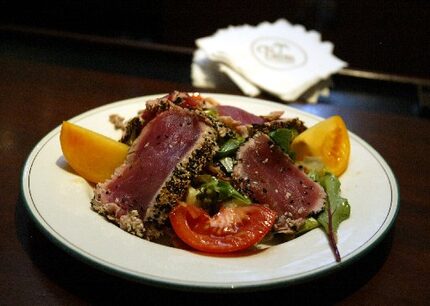 Here's a look back at the ahi tuna salad at the Palm Restaurant, as it was served in 2004.