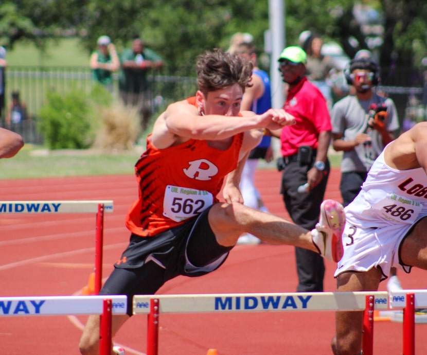 Rockwall senior Samuel Alves won the 110 meter hurdles at the 6A Region II track and field...