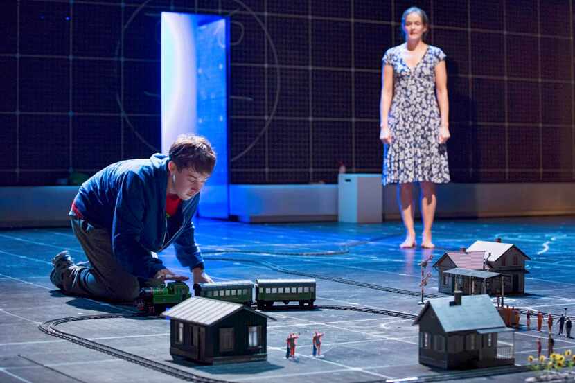
Alex Sharp and Enid Graham star in “The Curious Incident of the Dog in the Night-Time,”...