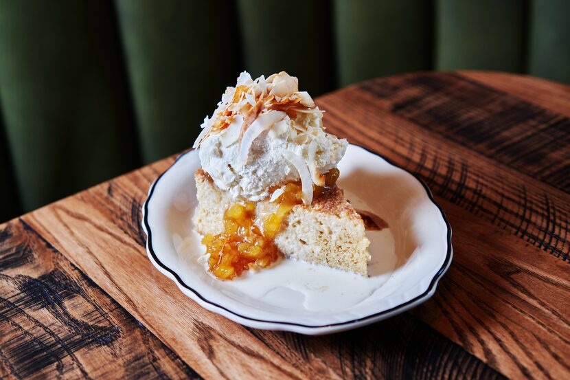 Muchacho Tex-Mex has a Tres Leches cake on the dessert menu.