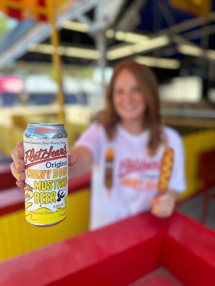 Amber Fletcher, the co-owner of Fletcher's Original Corny Dogs, partnered with Martin House...