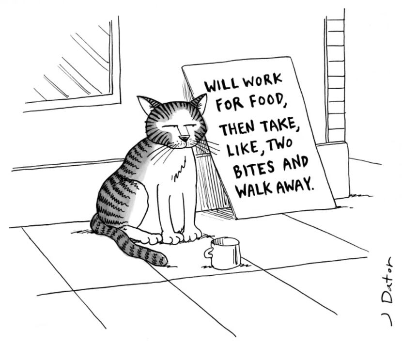 From "The Big New Yorker Book of Cats."