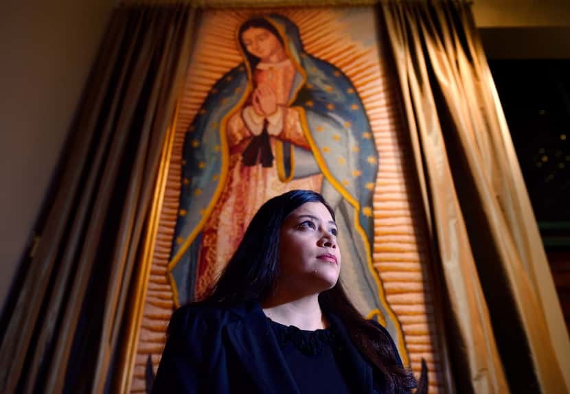 Lisette Moreno has attended the novenas at the Cathedral Shrine of the Virgin of Guadalupe...