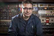 Music producer Steve Albini in his Chicago studio in 2014. Albini, who produced albums by...