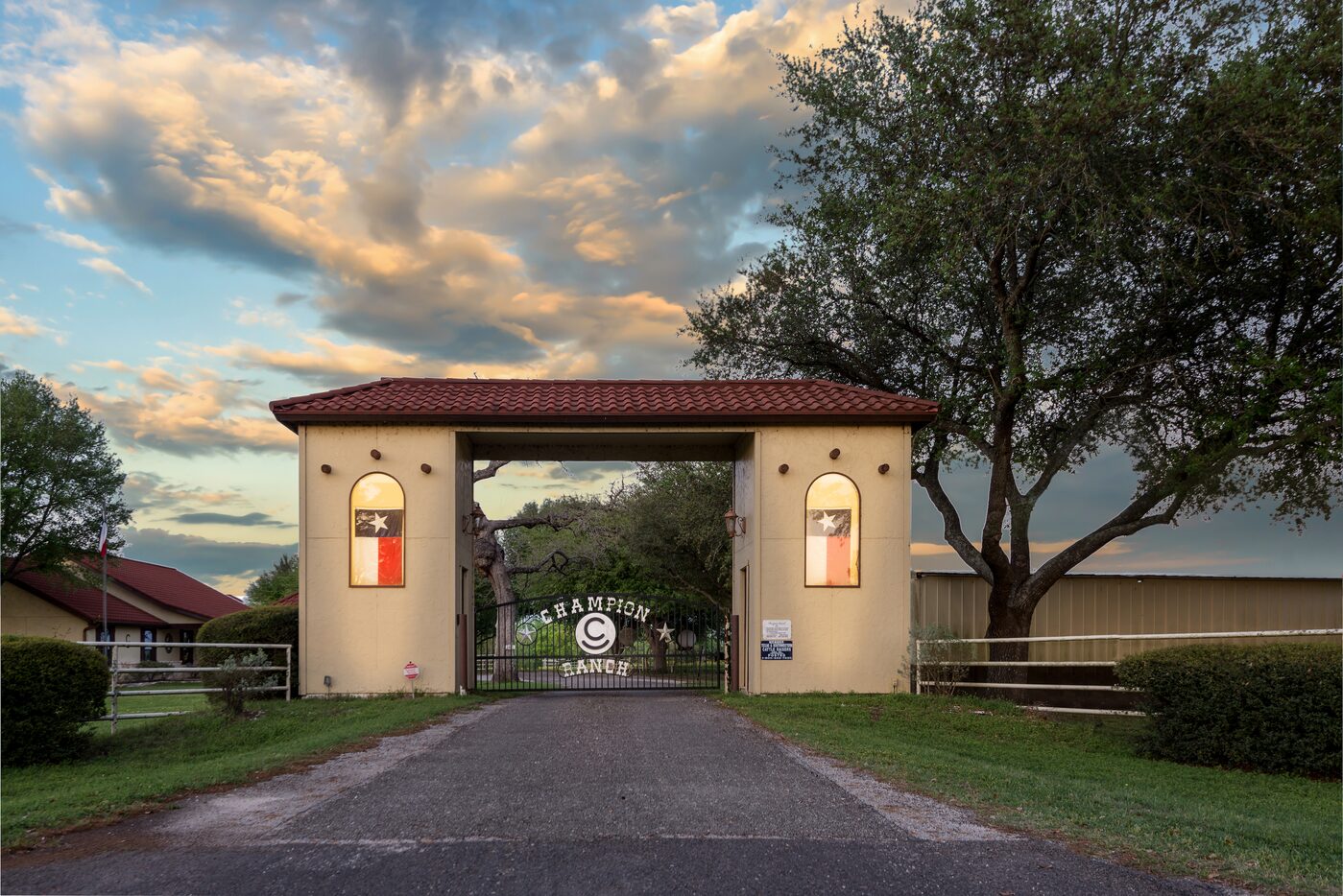 Dick Wallrath's Champion Ranch is between Dallas and Houston.