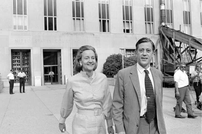 In 1971, Washington Post Executive Director Ben Bradlee and Publisher Katharine Graham leave...