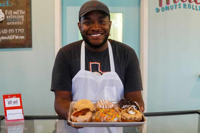 Melvin Roberson runs Dough Boy Donuts in Burleson.