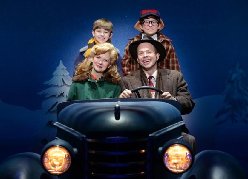 A Christmas Story the Musical, presented by Dallas Summer Musicals, runs Dec. 2-14 at Fair...