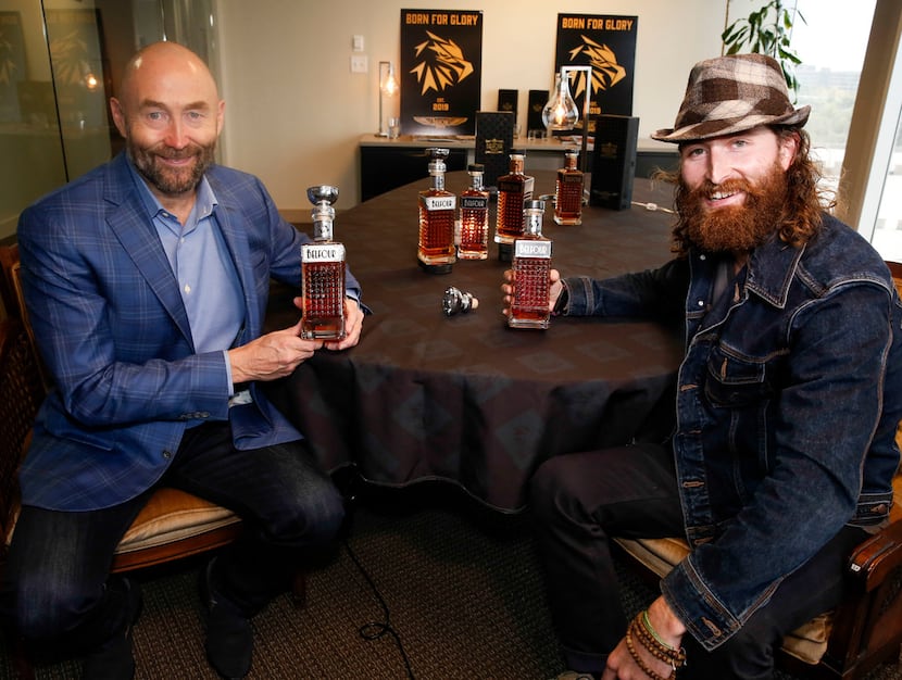Hockey legend Ed Belfour, left and his son Dayn Belfour were inspired to pursue distilling...