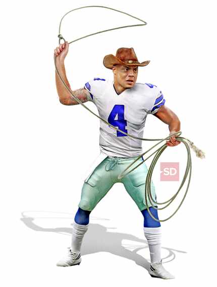 Cowboys quarterback Dak Prescott.