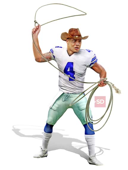 Cowboys quarterback Dak Prescott.