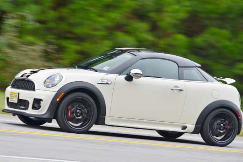 The 2012 Mini Cooper John Cooper Works Coupe produces 208 horsepower and 192 pound-feet of...