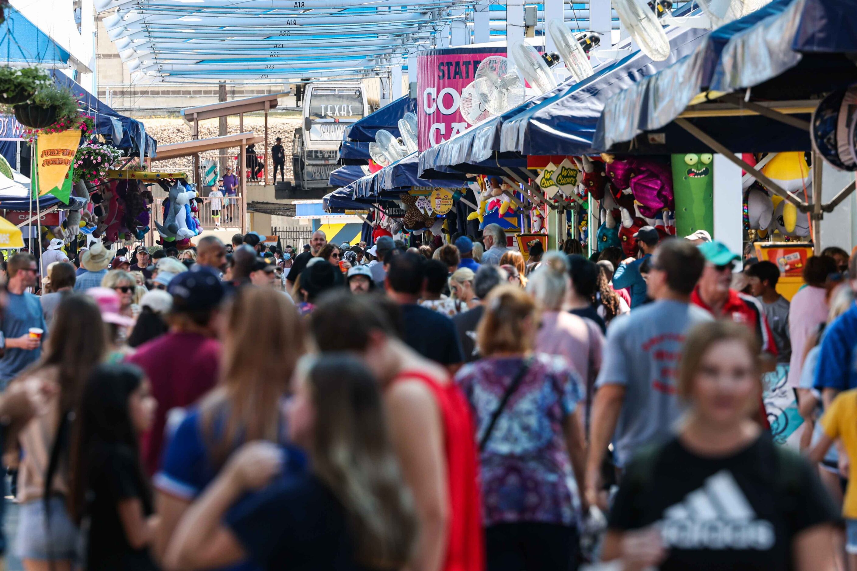 The State Fair of Texas during its opening day in Dallas on Friday, September 24, 2021. The...