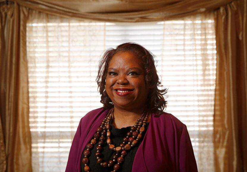 Donna Henry poses for a portrait at her home on Monday, December 21, 2020 in Glenn Heights,...