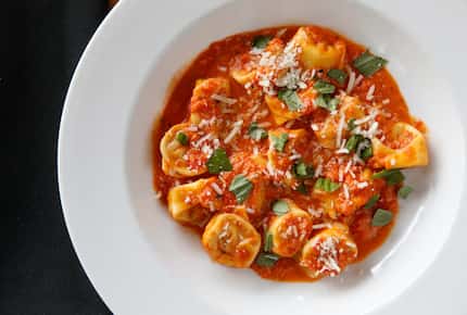 Don't confuse Carbone's Fine Food & Wine with Carbone. Pictured here: Carbone's tortellini...