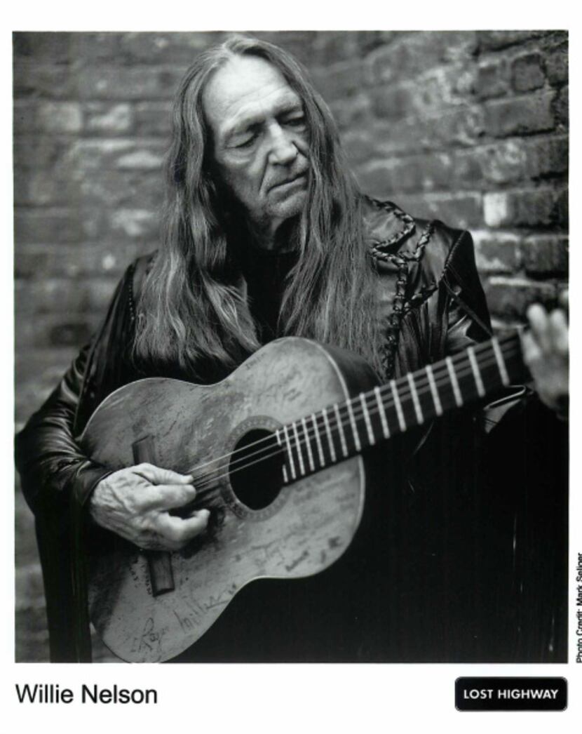 This is an undated - probably pre-1994 - handout photo of Willie Nelson.