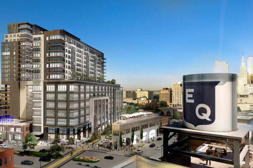 Developers of the East Quarter project on the eastern edge of downtown Dallas are planning a...