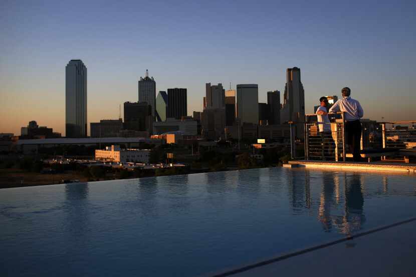 The NYLO Hotel just south of downtown Dallas is among the economic development projects...