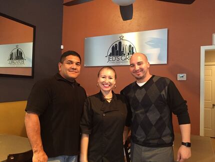 Jed's Grill is a family operation owned by Daniel Gallegos (left), Estrella Gallegos...