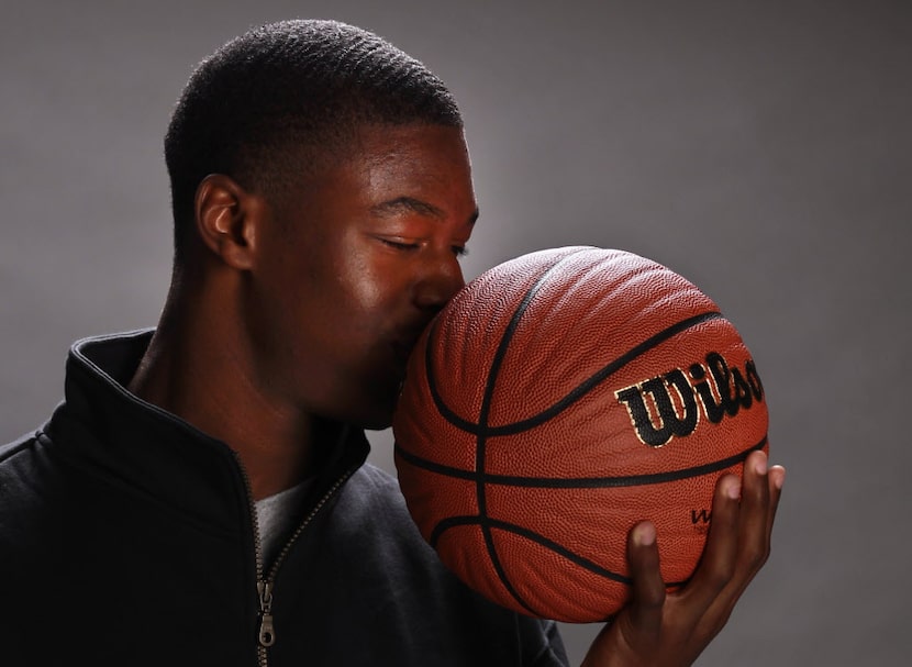 Arlington Grace Prep's Emmanuel Mudiay for the DMN's all-area baskletball player....