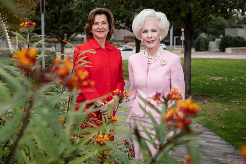 Nancy Best (left) and Sheila Grant stand near the location where a new $10 million...