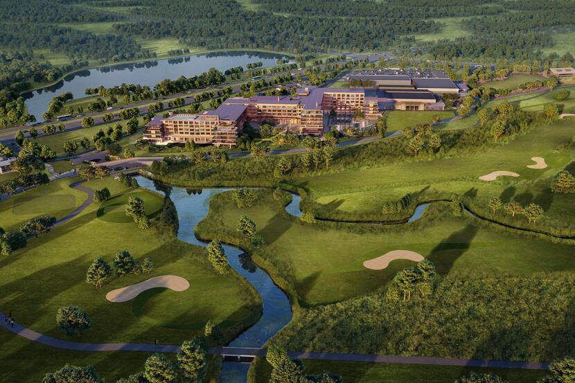 The 501-room Omni PGA Frisco Resort will open in 2023.
