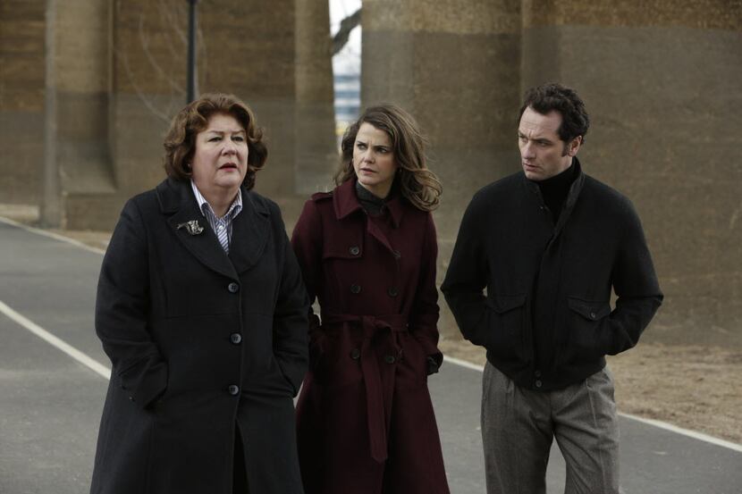 Margo Martindale, left, and Kerri Russell, center, are two of the actors on the FX drama The...