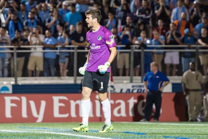 Jimmy Maurer has been one of the top goalkeepers in the NASL, allowing 1.01 goals per game...