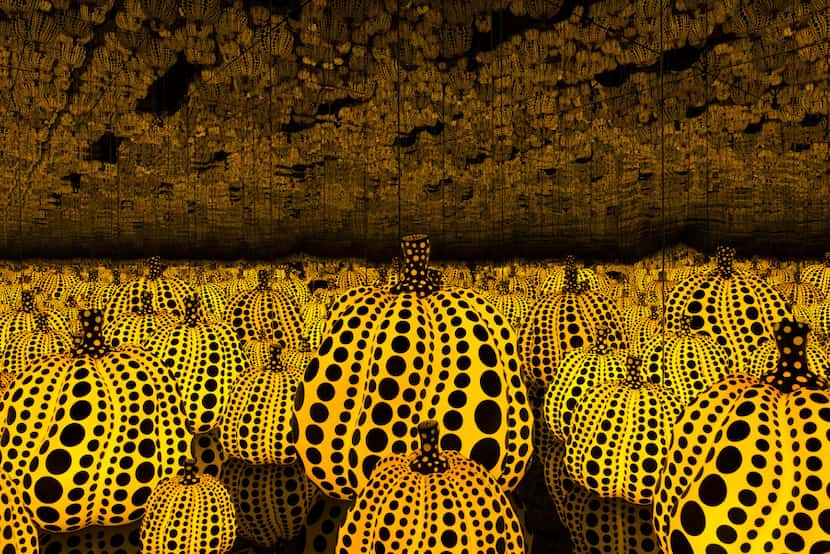 Yayoi Kusama, All the Eternal Love I Have for the Pumpkins, 2016, Courtesy YAYOI KUSAMA...