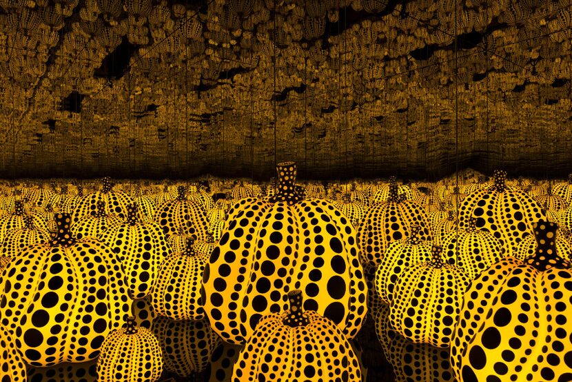 Yayoi Kusama, All the Eternal Love I Have for the Pumpkins, 2016, Courtesy YAYOI KUSAMA...