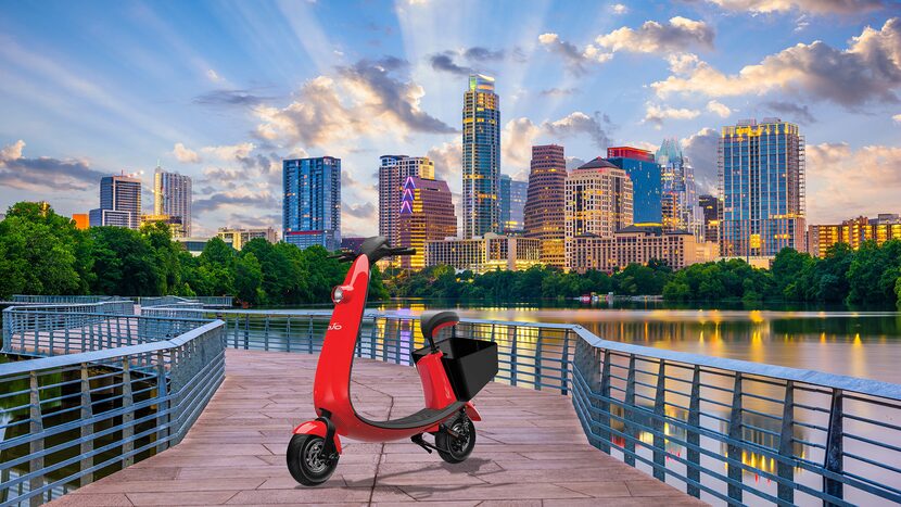 OjO Electric launches new scooter rideshare service in Austin, Texas