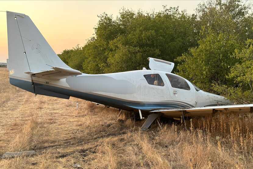 A small aircraft crashed near Hicks Airfield in Tarrant County. No injuries were reported.