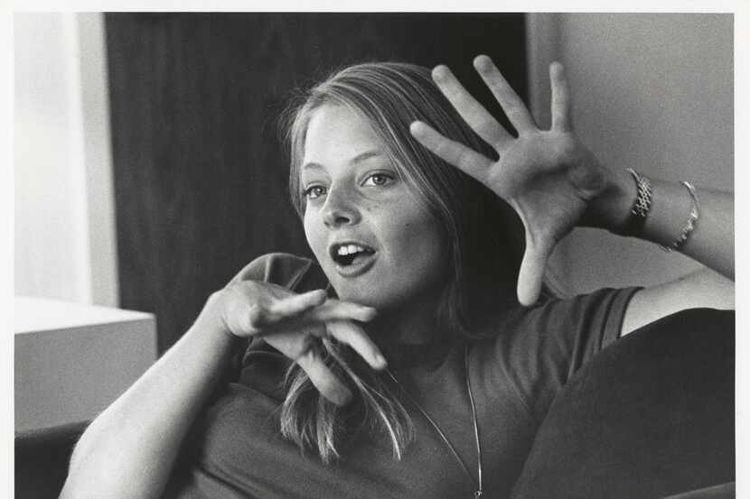 Jodie Foster, actress, director, and producer, in 1980. The photo is included in the...