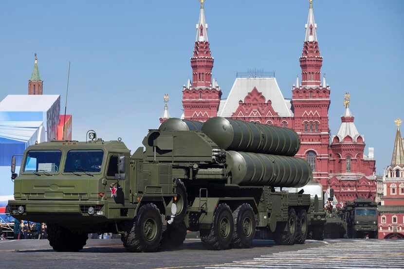 
The sophisticated S-400 ground-to-air missile systems, paraded in Red Square in 2013, have...