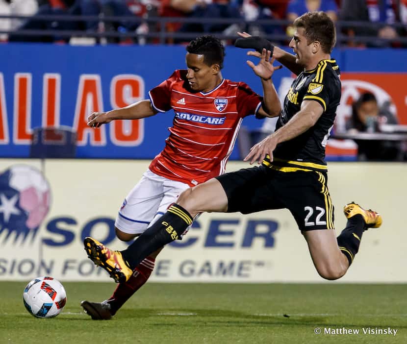 02 April 2016 -  during the MLS game between FC Dallas and the Columbus Crew at Toyota...