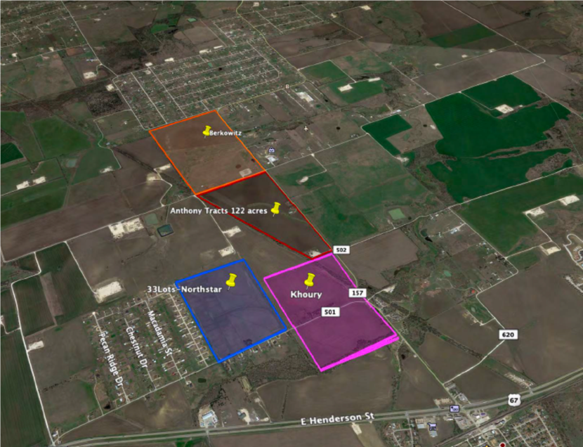 JMJ Development has bought up multiple residential tracts near U.S. Highway 67 in Venus...