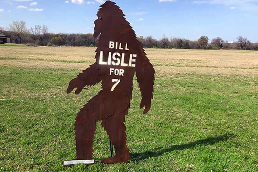 Bill Lisle, a candidate for Place 7 on the Plano City Council, is turning heads with his...
