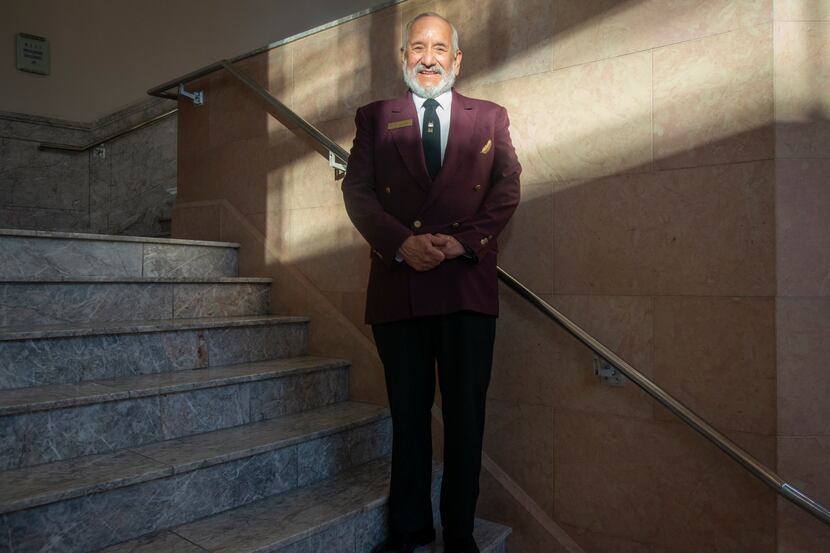 For Noel Campos, volunteering as an usher at Bass Performance Hall in Fort Worth comes with...