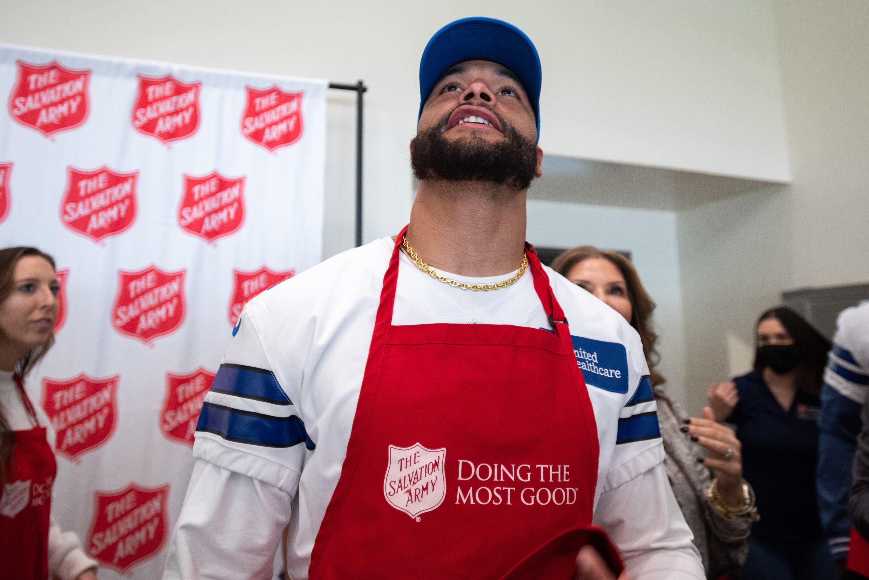 Dallas Cowboys - NFL Jersey Apron - Dak Prescott