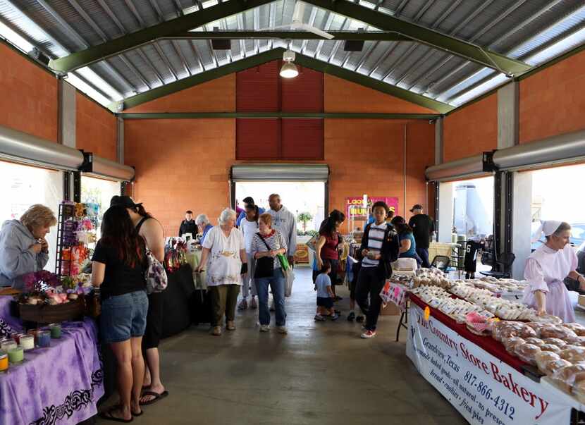 The Grand Prairie Farmers Market is located in Market Square in Grand Prairie, Texas on...