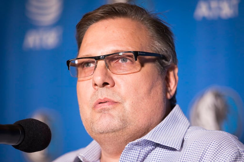 Dallas Mavericks President of Basketball Operations & General Manager Donnie Nelson...